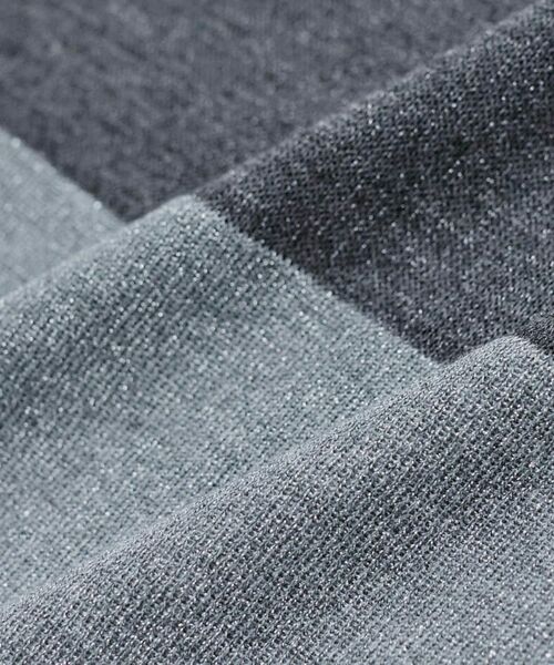 INDIVI / インディヴィ ニット・セーター | 【洗える／二の腕カバー】バイカラーラメニット | 詳細9