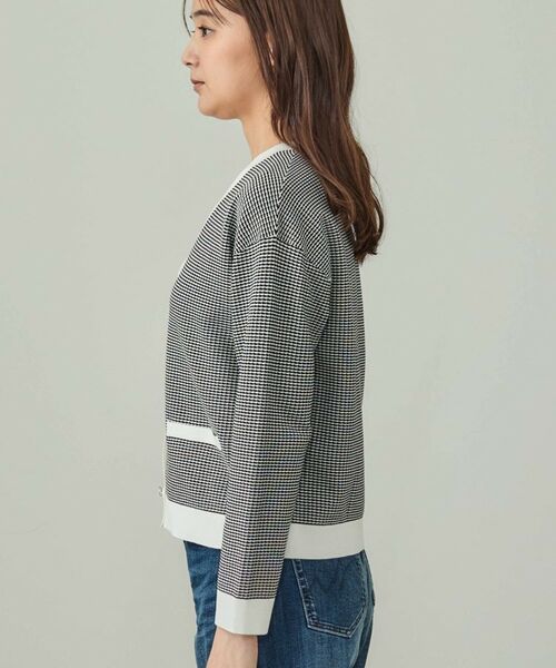 INDIVI / インディヴィ カーディガン・ボレロ | 【軽く羽織れる/洗える】ジャケット風カーディガン | 詳細12