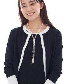 INDIVI / インディヴィ カーディガン・ボレロ | 【通年活躍！／アンサンブル可能】クルーネックカーディガン