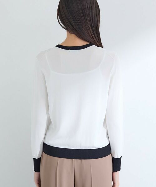 INDIVI / インディヴィ カーディガン・ボレロ | 【通年活躍！／アンサンブル可能】クルーネックカーディガン | 詳細16