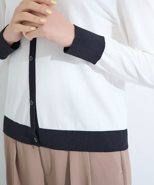 INDIVI / インディヴィ カーディガン・ボレロ | 【通年活躍！／アンサンブル可能】クルーネックカーディガン | 詳細19