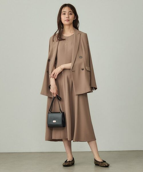 INDIVI / インディヴィ テーラードジャケット | 【軽く羽織れる!】ダブルジャケット | 詳細12