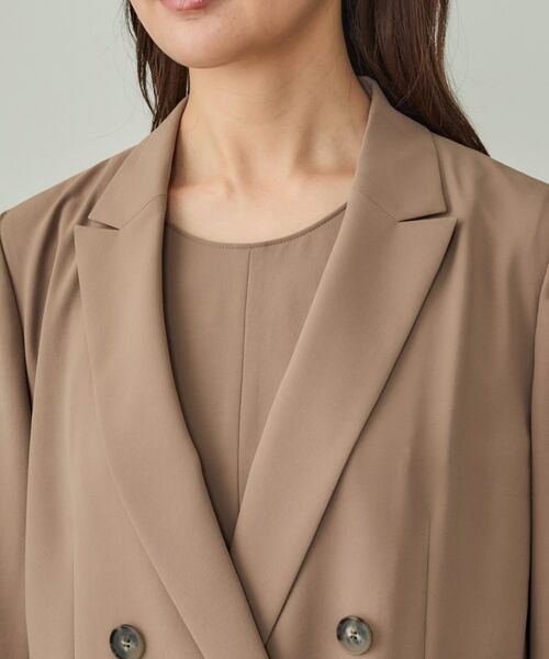 INDIVI / インディヴィ テーラードジャケット | 【軽く羽織れる!】ダブルジャケット | 詳細17