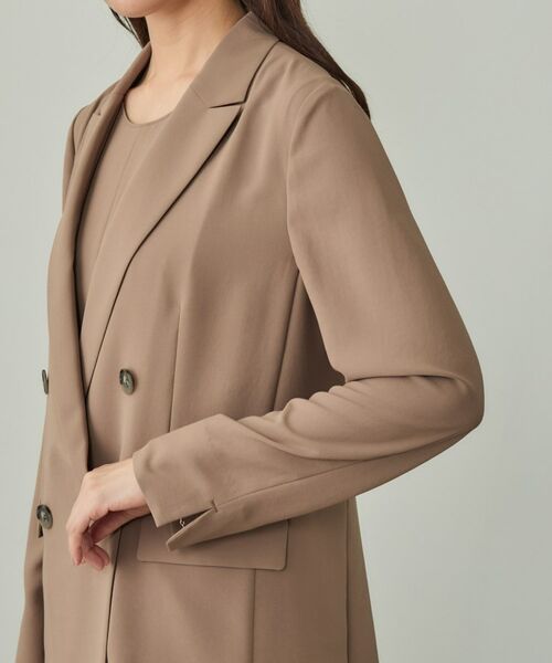 INDIVI / インディヴィ テーラードジャケット | 【軽く羽織れる!】ダブルジャケット | 詳細18