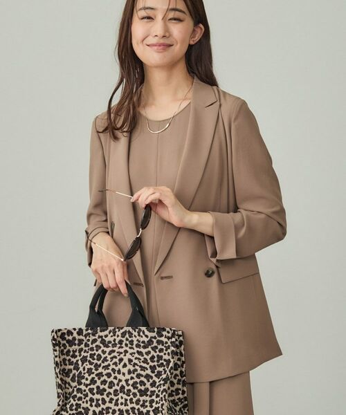 INDIVI / インディヴィ テーラードジャケット | 【軽く羽織れる!】ダブルジャケット | 詳細26