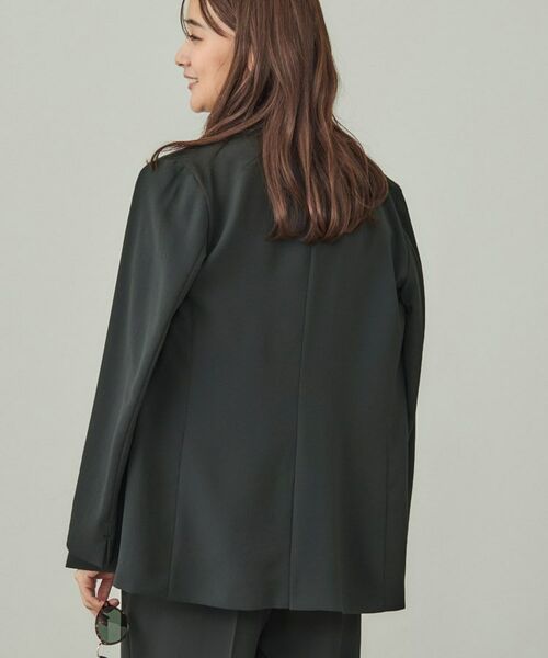 INDIVI / インディヴィ テーラードジャケット | 【軽く羽織れる!】ダブルジャケット | 詳細3