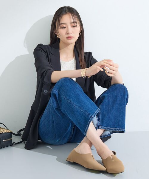 INDIVI / インディヴィ テーラードジャケット | 【軽く羽織れる!】ダブルジャケット | 詳細7