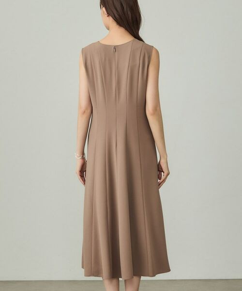 INDIVI / インディヴィ ロング・マキシ丈ワンピース | 【美シルエット】ノースリーブワンピース | 詳細16