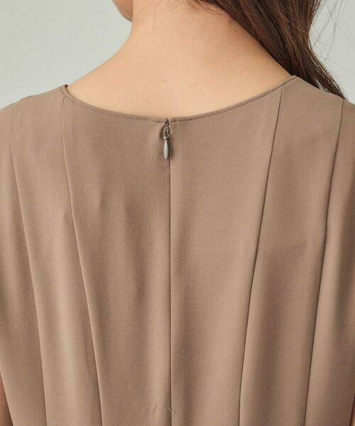 INDIVI / インディヴィ ロング・マキシ丈ワンピース | 【美シルエット】ノースリーブワンピース | 詳細18