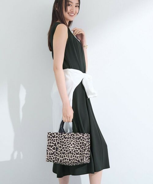 INDIVI / インディヴィ ロング・マキシ丈ワンピース | 【美シルエット】ノースリーブワンピース | 詳細2