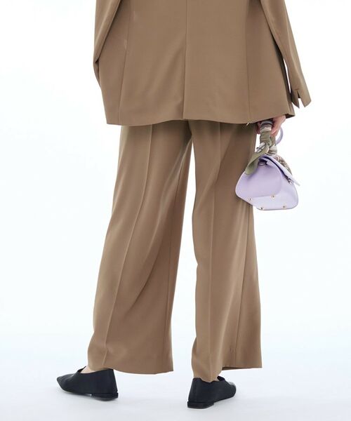 INDIVI / インディヴィ パンツ | 【着心地抜群！】タックワイドパンツ | 詳細11