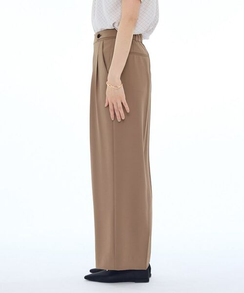 INDIVI / インディヴィ パンツ | 【着心地抜群！】タックワイドパンツ | 詳細15