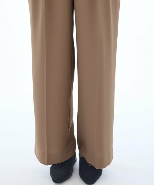 INDIVI / インディヴィ パンツ | 【着心地抜群！】タックワイドパンツ | 詳細21