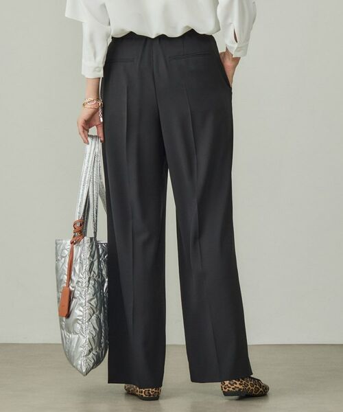 INDIVI / インディヴィ パンツ | 【着心地抜群！】タックワイドパンツ | 詳細6