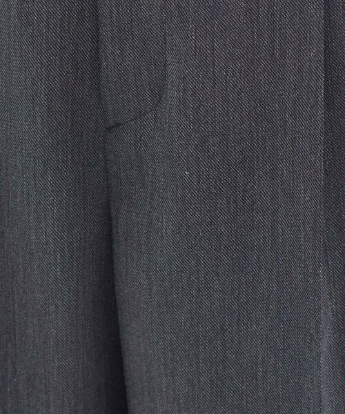 INDIVI / インディヴィ パンツ | 【ウール調素材】ベルトデザインワイドパンツ | 詳細9