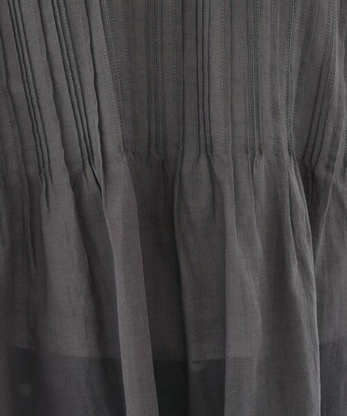 INDIVI / インディヴィ シャツ・ブラウス | 【洗える/コットン】ピンタックシアーブラウス | 詳細9