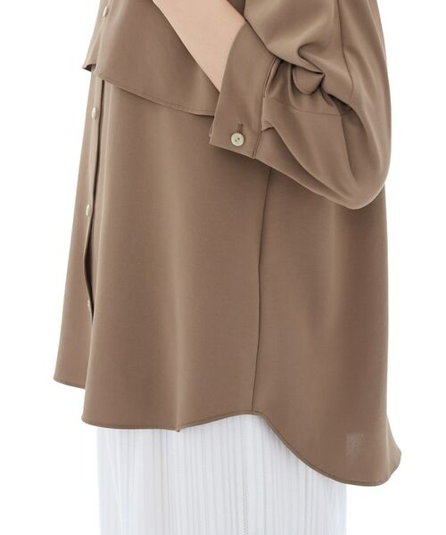 INDIVI / インディヴィ シャツ・ブラウス | 【羽織りとしても活躍!】ケープカラーブラウス | 詳細24
