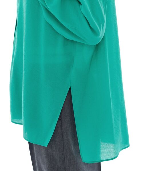 INDIVI / インディヴィ シャツ・ブラウス | 【体型カバー／清涼感】シアーオーバーシャツ | 詳細25