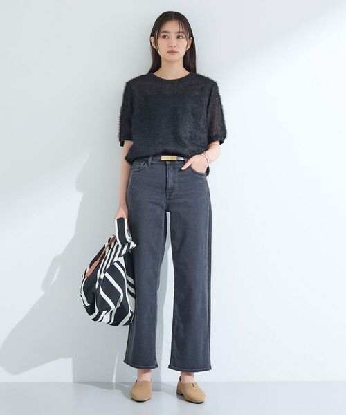 INDIVI / インディヴィ シャツ・ブラウス | ヘアリージャカードトップス | 詳細4