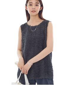 INDIVI / インディヴィ シャツ・ブラウス | 【インナーとしても活躍！】フリンジジャカードチュニック