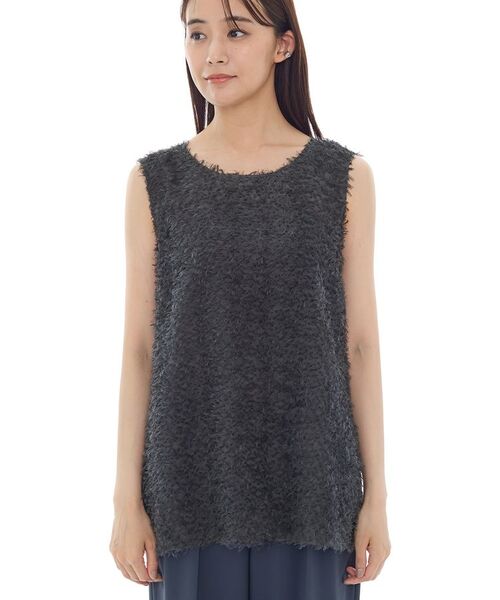 INDIVI / インディヴィ シャツ・ブラウス | 【インナーとしても活躍!】フリンジジャカードチュニック | 詳細10