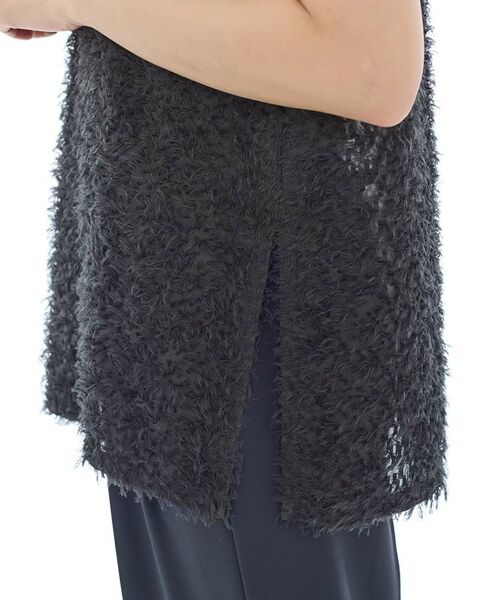 INDIVI / インディヴィ シャツ・ブラウス | 【インナーとしても活躍!】フリンジジャカードチュニック | 詳細16