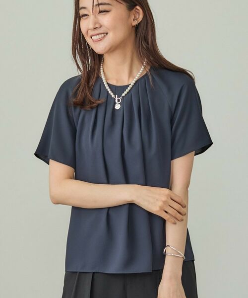 INDIVI / インディヴィ シャツ・ブラウス | 【UVケア】タックブラウス | 詳細10