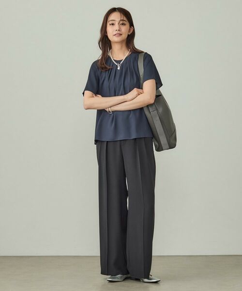 INDIVI / インディヴィ シャツ・ブラウス | 【UVケア】タックブラウス | 詳細11