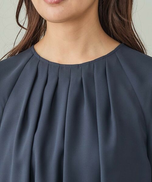 INDIVI / インディヴィ シャツ・ブラウス | 【UVケア】タックブラウス | 詳細17