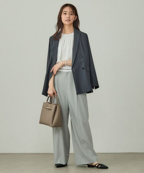 INDIVI / インディヴィ シャツ・ブラウス | 【UVケア】タックブラウス | 詳細4