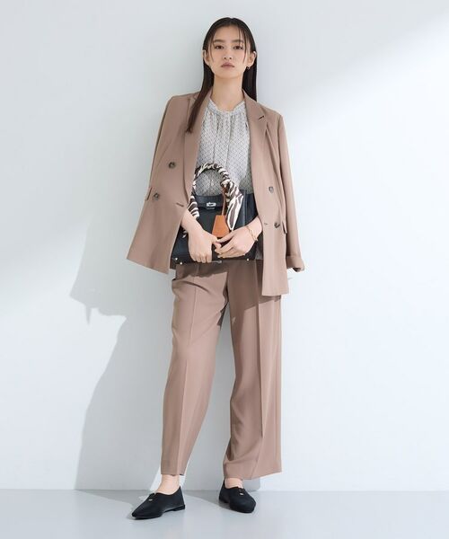 INDIVI / インディヴィ シャツ・ブラウス | 【UVケア】モノグラム ボウタイデザインブラウス | 詳細8