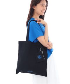 INDIVI / インディヴィ トートバッグ | ミニポーチチャーム付きキャンバストート