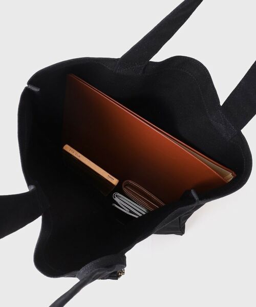 INDIVI / インディヴィ トートバッグ | ミニポーチチャーム付きキャンバストート | 詳細12