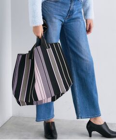 INDIVI / インディヴィ トートバッグ | 【選べる6柄／WEB限定カラー】ビッグニットバッグ