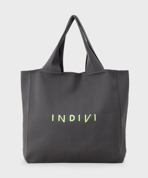 INDIVI / インディヴィ トートバッグ | 【A4サイズ対応】ロゴニットトート | 詳細10