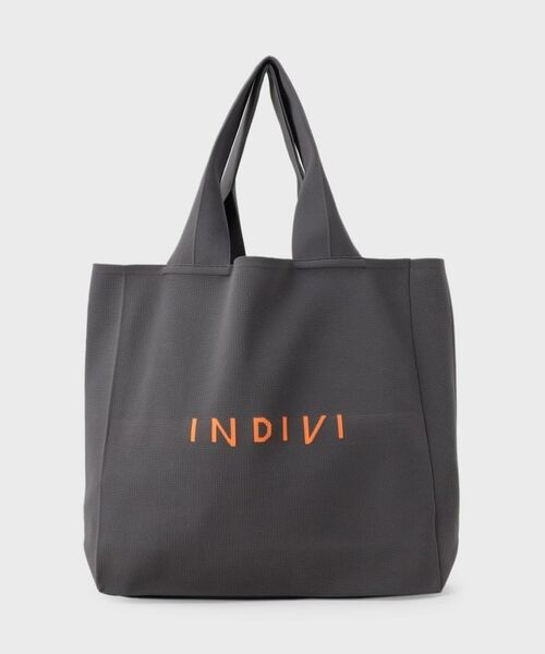 INDIVI / インディヴィ トートバッグ | 【A4サイズ対応】ロゴニットトート | 詳細14