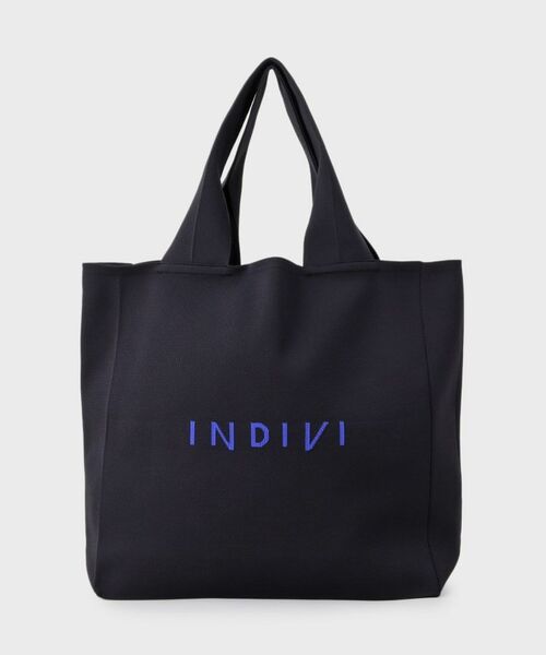 INDIVI / インディヴィ トートバッグ | 【A4サイズ対応】ロゴニットトート | 詳細17