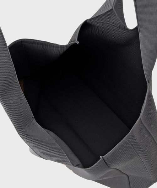 INDIVI / インディヴィ トートバッグ | 【A4サイズ対応】ロゴニットトート | 詳細8