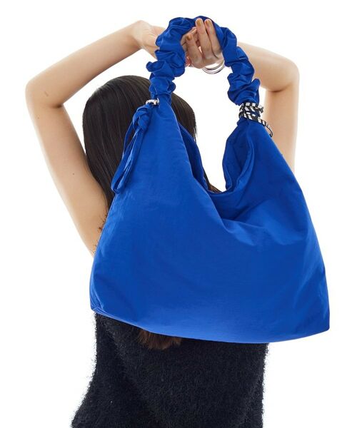 INDIVI / インディヴィ ショルダーバッグ | 【新色登場!超軽量】2WAYドロストショルダーバッグ(ブルー(093))