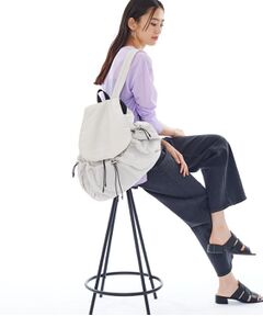 INDIVI / インディヴィ リュック・バックパック | 【超軽量】ギャザーリングリュック