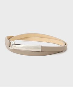 INDIVI / インディヴィ ベルト・サスペンダー | 【合皮／10mm幅】フックベルト