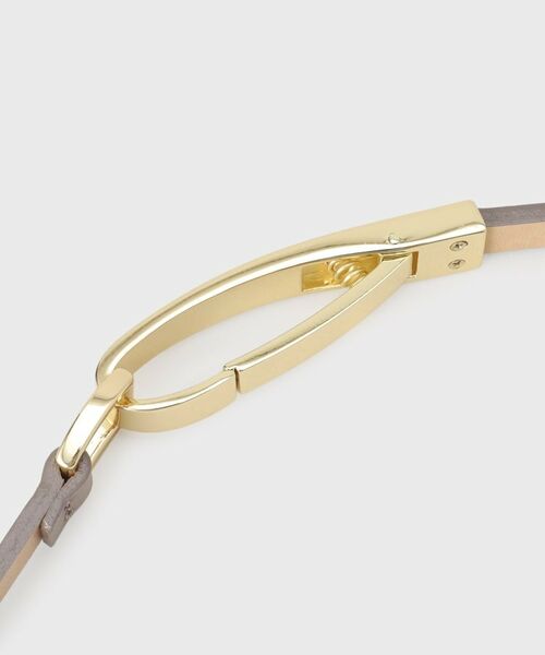 INDIVI / インディヴィ ベルト・サスペンダー | 【合皮／10mm幅】フックベルト | 詳細2