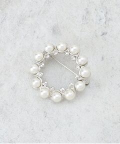 INDIVI / インディヴィ ブローチ・コサージュ | 【セレモニー／デイリー】パール調リングブローチ