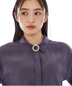 INDIVI / インディヴィ ブローチ・コサージュ | 【セレモニー／デイリー】パール調リングブローチ