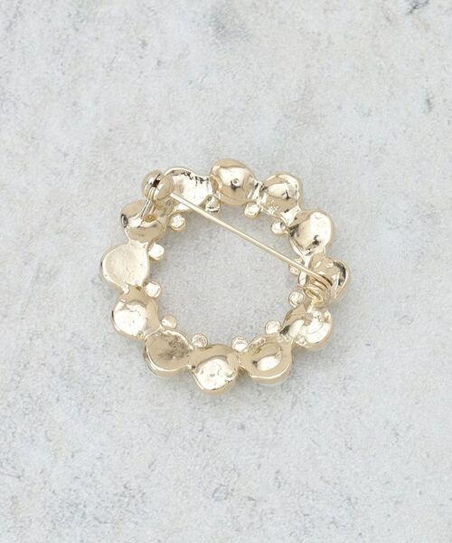 INDIVI / インディヴィ ブローチ・コサージュ | 【セレモニー／デイリー】パール調リングブローチ | 詳細2