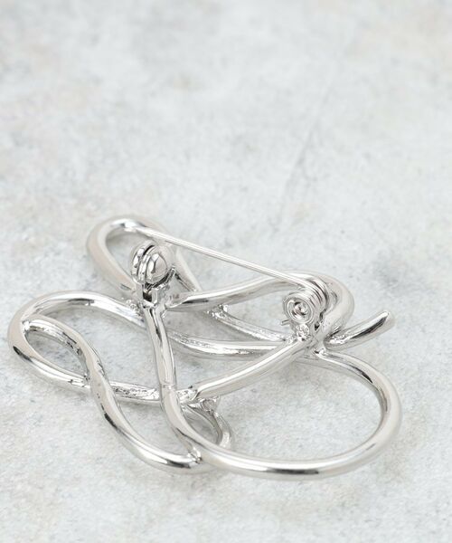 INDIVI / インディヴィ ブローチ・コサージュ | 【セレモニー／デイリー】ラインモチーフブローチ | 詳細3