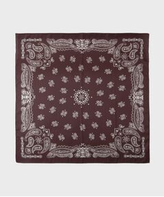 INDIVI / インディヴィ バンダナ・スカーフ | リネン調ペーズリースカーフ
