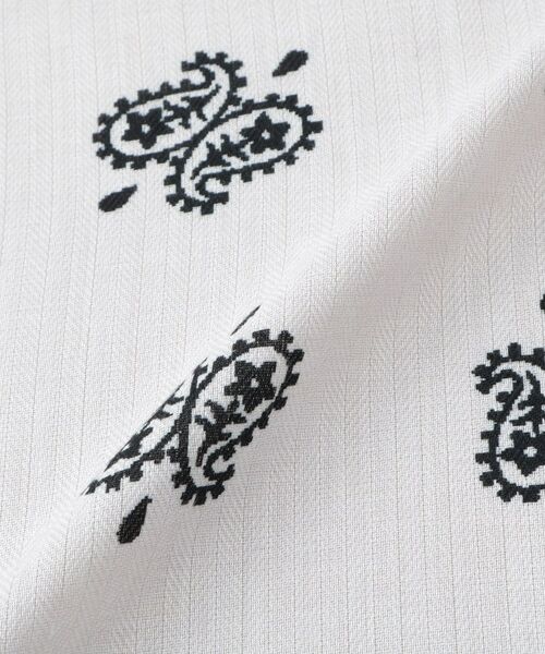 INDIVI / インディヴィ バンダナ・スカーフ | リネン調ペーズリースカーフ | 詳細2