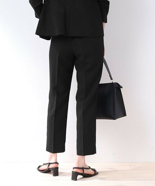 INDIVI / インディヴィ パンツ | 【洗える/スーツ/SETUP可能】リネン調テーパードパンツ | 詳細11