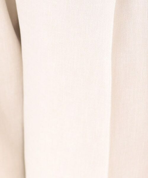 INDIVI / インディヴィ パンツ | 【洗える/スーツ/SETUP可能】リネン調テーパードパンツ | 詳細15